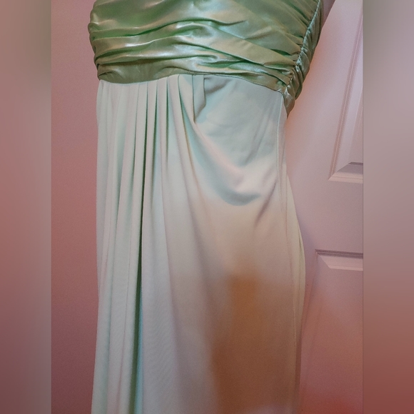 Sea Foam Green Strapless Formal Gown *price drop* - Picture 4 of 9
